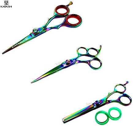 Barber Hair Cutting Thinning Scissors Professional Salon Katashi Shears 3p Bset135