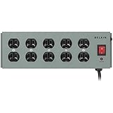 Belkin 10-Outlet Metal Surge Master with 15-Foot Cable, F9D1000-15