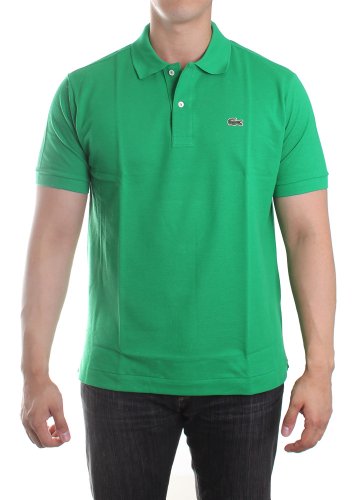 Lacoste Origional Fit Short Sleeve Classic Pique Polo (2XL, Green)