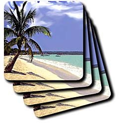 Tropical Paradise - Set Of 4 Coasters - Soft