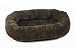Bowser Donut Bed- Chocolate Bones Microvelvet- Small