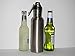 Bottle Armour Stainless Steel Bottle Koozie Insulator with Bottle Opener
