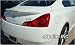 08-09 Infiniti G37 2 Door OEM Factory Style Spoiler - (Color Code: B21 Athens Blue)