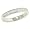 11 Channel Set Princess Cut Diamond Band .50cttw