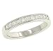 11 Channel Set Princess Cut Diamond Band .50cttw