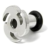 4 Gauge Surgical Steel SWIRLING BLADE Tunnel
