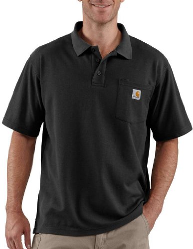black Friday Carhartt Men\'s Big-Tall Contractors Work Pocket PoloB006TC6GYM