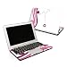 Fantasy Pink Design Skin Decal Sticker for Apple MacBook 13"" White Unibody (NO SEPARATE TRACKPAD released in 2009)