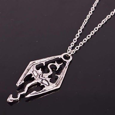 European Skyrim Men Alloy Pandant Necklace(1pc)