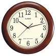 La Crosse Technology WT-3122A 12 1/2-Inch Wood Atomic Analog Clock