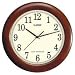 La Crosse Technology WT-3122A 12 1/2-Inch Wood Atomic Analog Clock