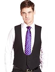 Sartorial Pure Wool 3 Button Waistcoat