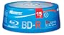 Memorex 32020013358 25GB 4X Write-Once BD-R Blu-ray Discs (15pk Spindle)