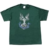 HALO UNSCDF BLUE SCROLL Green Licensed Tee at Blue Devil Clothing