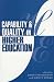 Capability and Quality in Learning (Teaching and Learning in Higher Education)