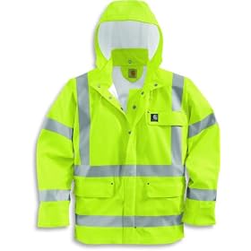 Carhartt Mens High-Visibility Class3 WorkFlex Coat