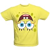 SpongeBob SquarePants: SpongeBob Upside Down Face Tee - Youth