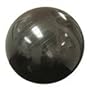 Max Fitness 75cm Exercise Ball with Foot Pump (Black)