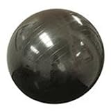 Max Fitness 75cm Exercise Ball with Foot Pump (Black)