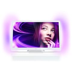 Philips 42PDL7906K/02 107 cm (42 Zoll) 3D LED-Backlight-Fernseher, Energieeffizienzklasse A (Full-HD, 400 Hz PMR, DVB-T/C/S, Smart TV, WiFi) wei� mit vollfl�chiger Glasfront