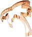 Old River Road Palm Tree Shape Cookie Cutter, Copper
