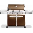 Weber 1752001 Summit E-620 Liquid Propane Gas Grill (Copper)