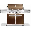Weber 1752001 Summit E-620 LP Gas Grill, Copper