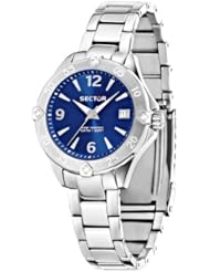 Sector Womens R3253250501 Marine Analog Display Quartz Silver Watch