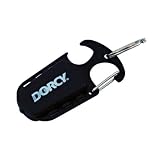 Dorcy 41-1411 LED Carabineer and Bottle Opener Keychain Light with Batteries
