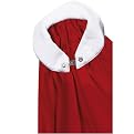 White Collar King & Queen Robe