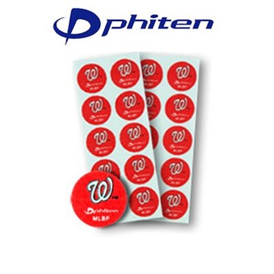 Phiten Titanium X30 Discs MLB Washington Nationals - 30-Count