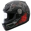 Scorpion Black Dahlia EXO-700 Sports Bike Motorcycle Helmet