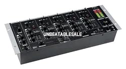 Gemini MM-3000 19" 5-Channel Stereo Mixer