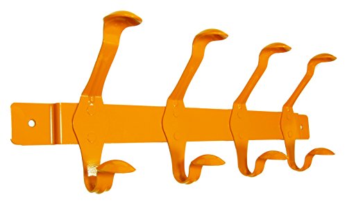 SmartHook ColorZ Garment Friendly Hook Rail - Tangerine Orange
