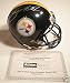 Santonio Holmes Autographed Pittsburgh Steelers Riddell Mini Helmet