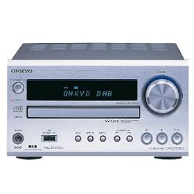 Onkyo CR-525UKD S High Performance Mini Hi Fi with USB/DAB/CD,Silver