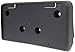 Evan-Fischer License Plate Bracket for Chevrolet Equinox 10-15 Front Textured (Black)
