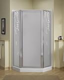 Sterling SP2275A-38S Intrigue Shower Door Neoangle 15-13/16 x 27-9/16 x 15-13/16 x 72 Smooth/Cle
