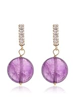 Egoo Pendientes Colección Fancy (Oro / Morado)