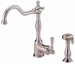 Danze Opulence Kitchen Faucet W/Spray S Steel D404214SS