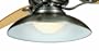 Casablanca KG1Z-45 Exclusive Le Grande Halogen Dome Fixture, Brushed Nickel