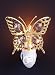 Butterfly 24k Gold Plated Swarovski Crystal Night Light