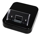 Trendline24 USB Dockingstation (schwarz) f&uuml;r Apple iPhone 4 -inkl. samtweichem Transportbeutel