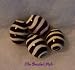 Tibetan Dzi Beads; Red Agate; 12x16mm - 6 Beads