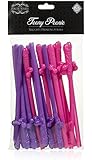 Teeny Peenie Bachelorette Party Sipping Straws- 20 Pack