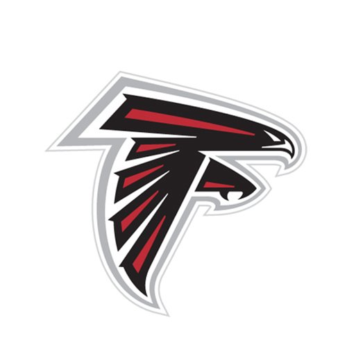 Atlanta Falcons 12-inch Die Cut Window Film