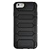 LUVVITT [Armor Shell] Phone 6 Case / 4.7 inch Screen Phone Air Armor Case | Double Layer Shock Absorbing Cover - Black / Black