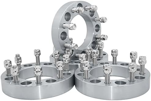 Complete Set of Single Rear Wheel 2" (50mm) 8x170 Heavy Duty Wheel Adapters 14x1.5 Thread Pitch 8 Lug Super Duty Trucks | Compatible with Ford 2003-2017 F-250 F-350