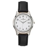 DUGENA CLASSIC Herrenuhr Quarzuhr mit Lederband  4460309