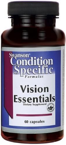 Vision Essentials 60 Caps by Swanson Condition Specific Formulas